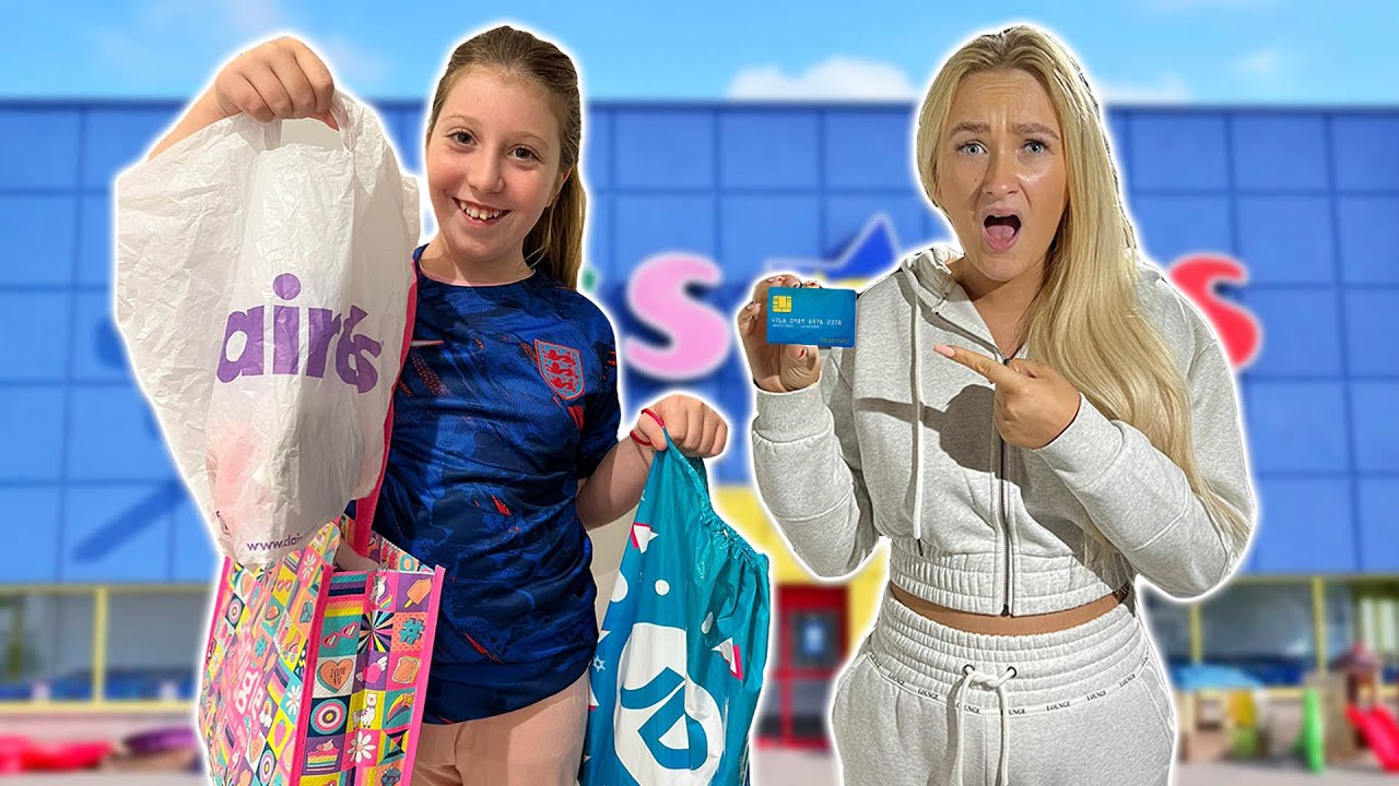 GIVING MY COUSIN MY CREDIT CARD FOR 24 HOURS!! *NO BUDGET*
