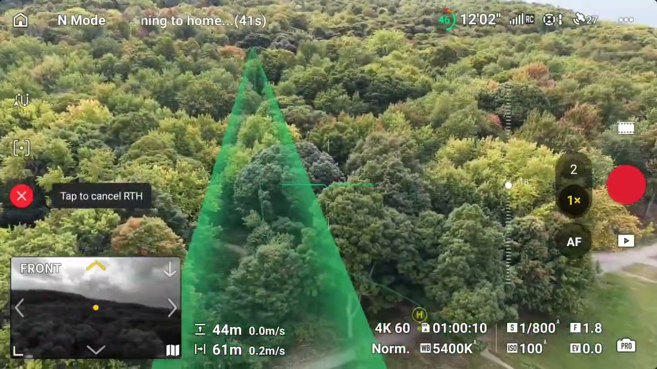 Dji mini 5 pro FAILED Smart  RTH .