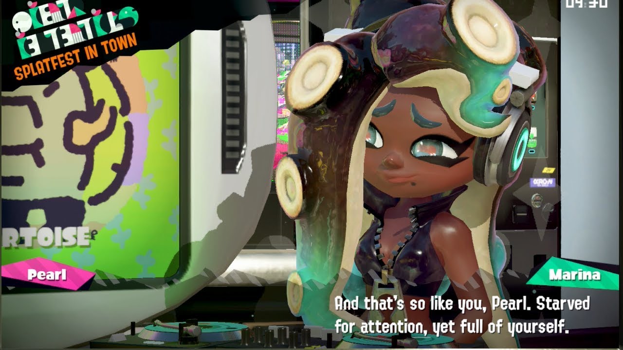 Splatoon 2 Marina DESTROYS Pearl But...