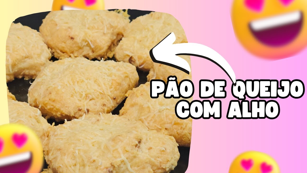 PÃO DE QUEIJO COM ALHO