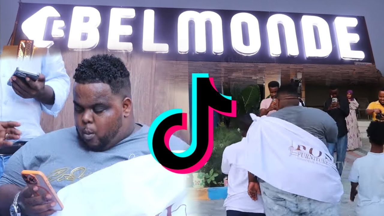 Ajaaninb caan ka ah barta TikTok ayaa  Belmonde Hotel and Restaurant loogu sameeyay soo dhaweyn