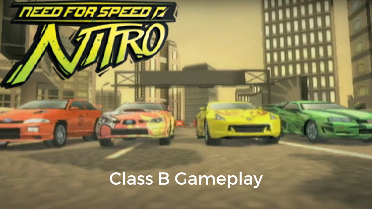 Need For Speed: Nitro - Class B Gameplay #1