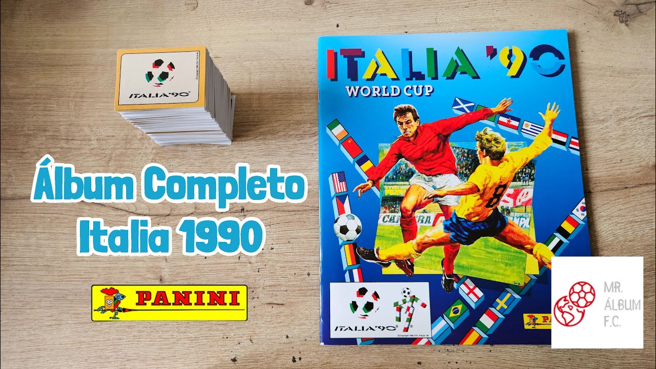 ÁLBUM COMPLETO | MUNDIAL ITALIA 1990