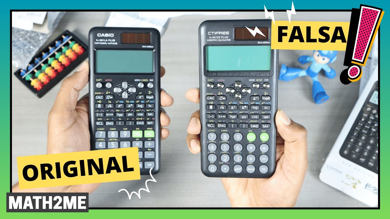Calculadora Casio Real vs. Falsa: ¡Destapa la Verdad! - Modelo 991 LA PLUS #unboxing