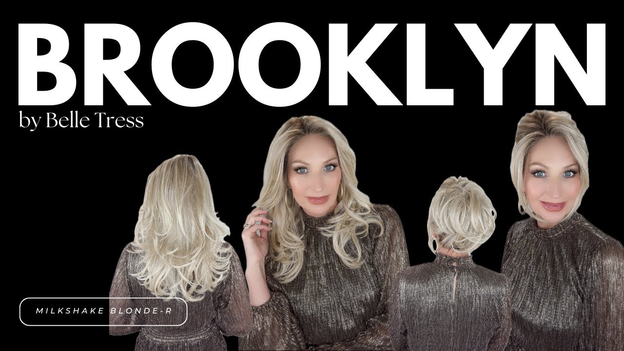 BROOKLYN Wig by Belle Tress in Milkshake Blonde-R