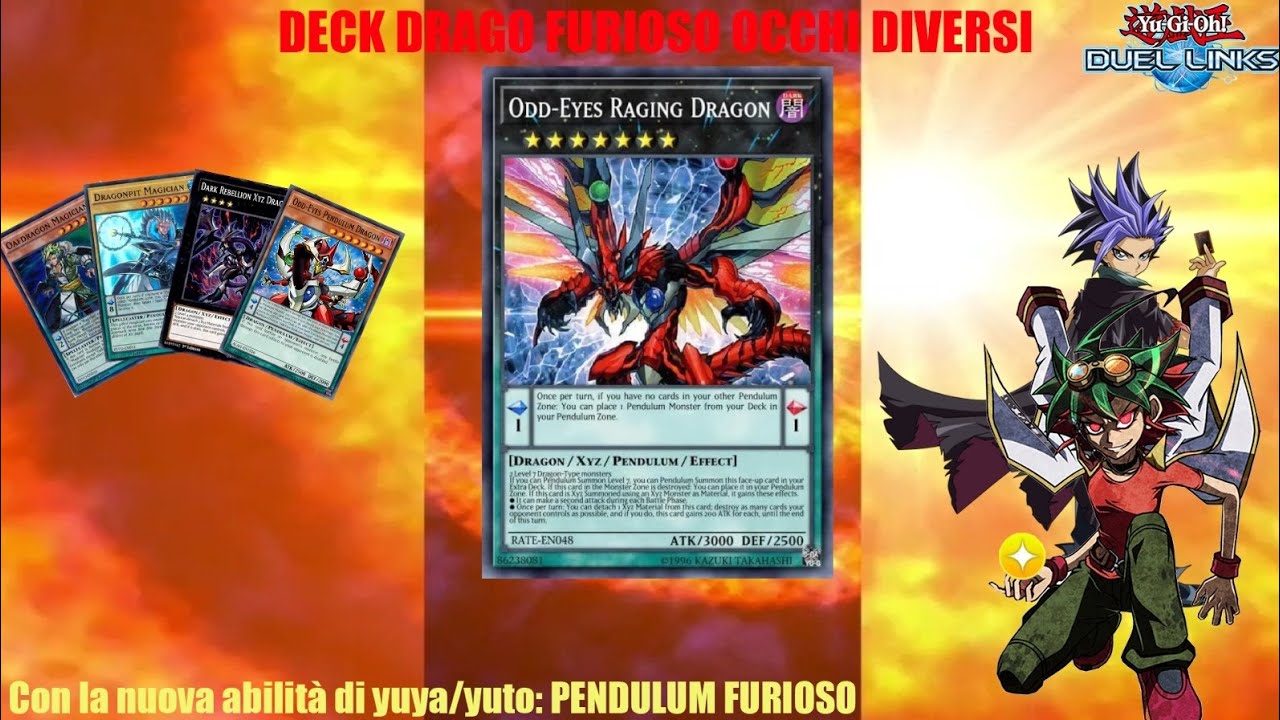 Deck Drago Furioso Occhi Diversi[Duel Links ITA]