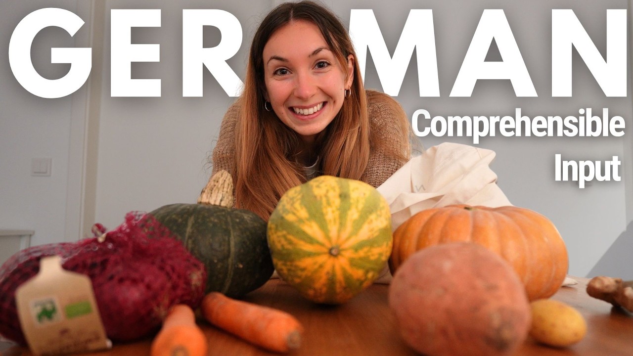 Learn German Naturally 🇩🇪 After Work in Germany, Supermarket and Cooking (Comprehensible Input)