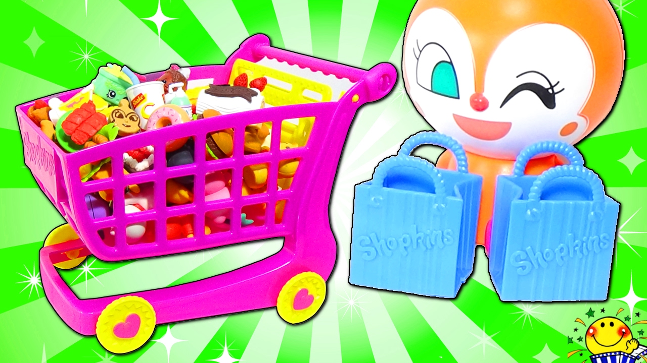 お店屋さんのショッピングカートでお買い物をしよう！レジスターで店員さんにもチャレンジ★
