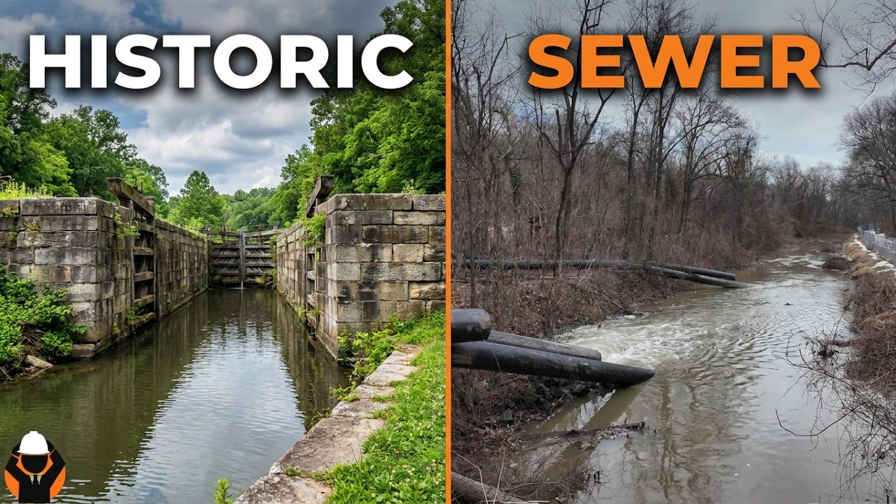 How The Historic C&O Canal Became An Emergency Sewer