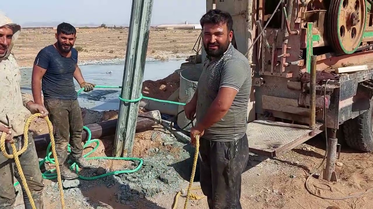 حدصحاري الجلفة ولاية المنتدبة عين وسارة مديرية الري والفلاحة حفر آبار الأرتوازي