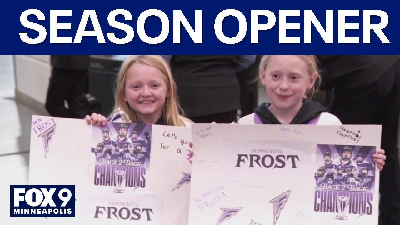 New PWHL season begins with banner raised during Minnesota Frost season opener