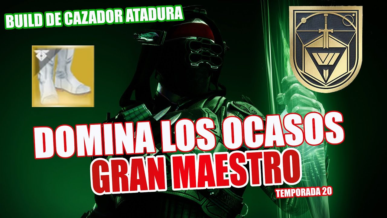 INCREIBLE BUILD para CAZADOR | OCASO GRAN MAESTRO SUPER FACIL
