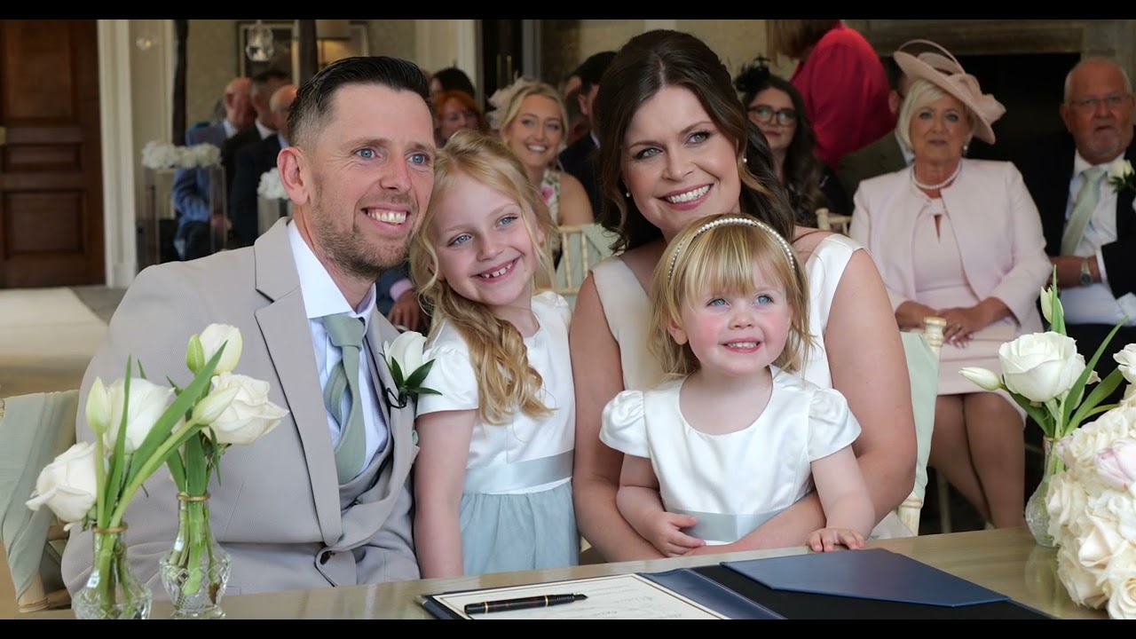 Stephanie and Ciaran's Trailer - Elegant Horwood House Wedding | A Timeless Love Story