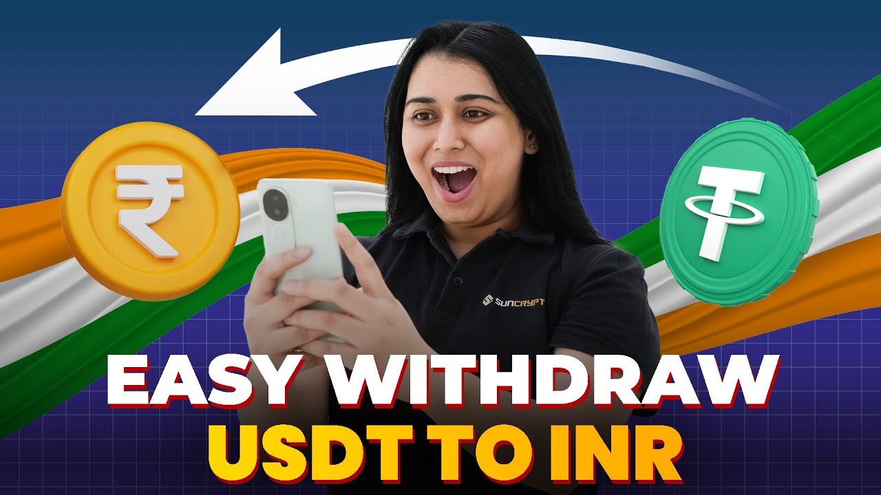 How to Convert USDT to INR Instantly in India | Direct Bank Transfer without P2P