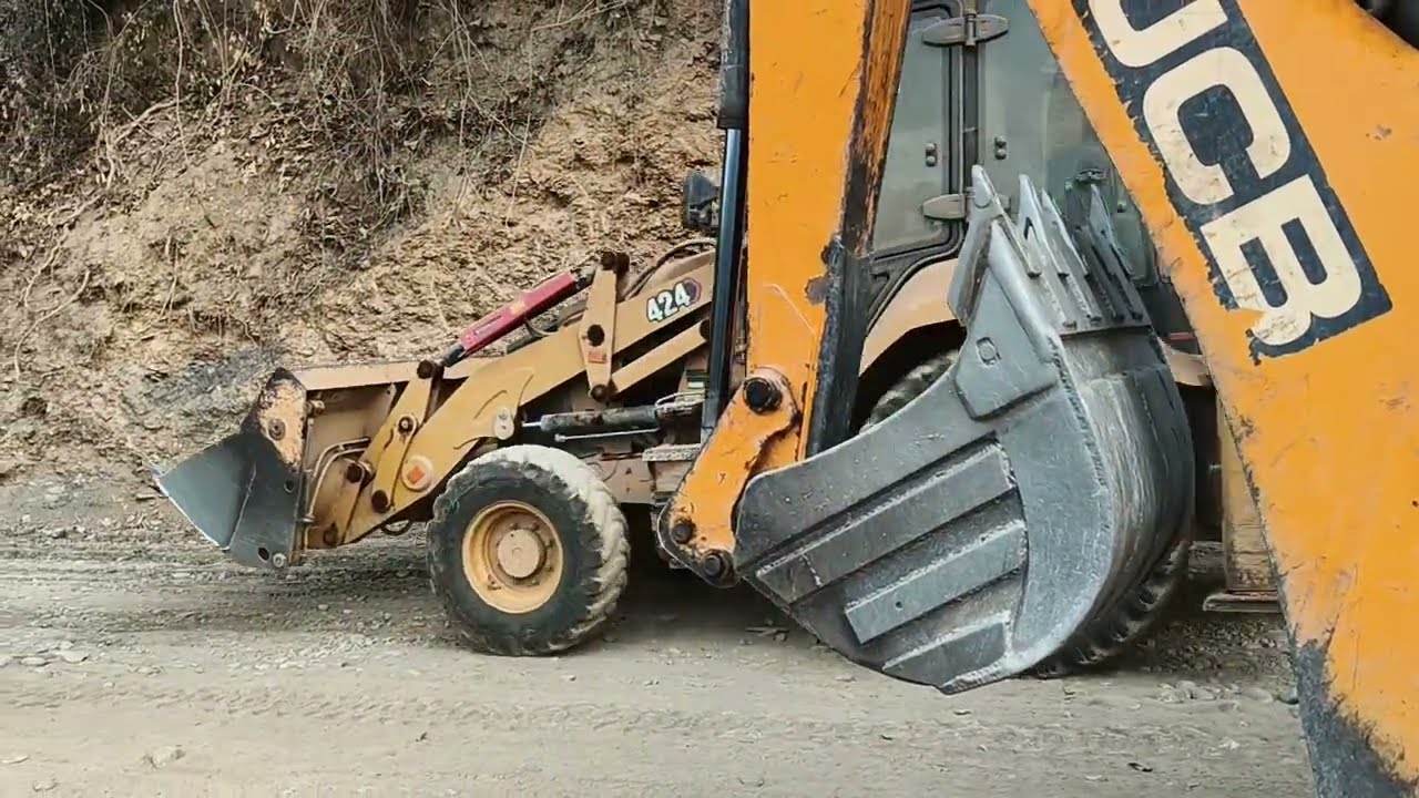 Massive Stone Crusher Machine on Kiphire–Pungro Road