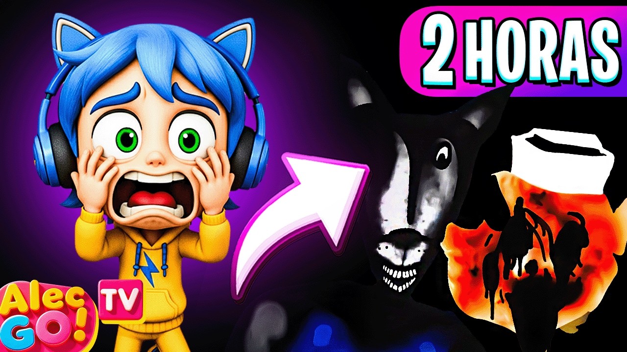 ALEC GO! SE ASSUSTA COM A VERDADEIRA HISTÓRIA DOS 3 PORQUINHOS +2 HORAS DE TERROR (Alec GO! #TV)