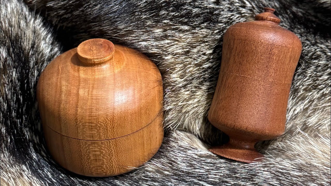 Turning a lidded box tutorial. 