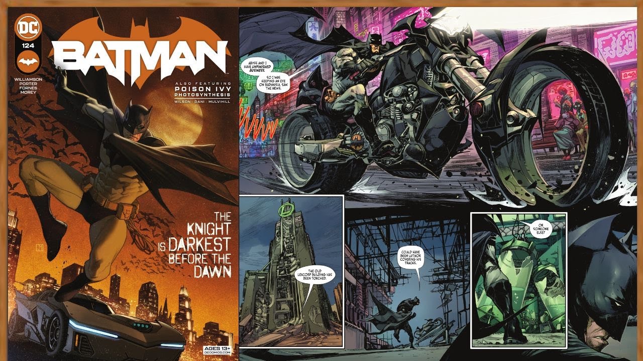 Williamson/Porter Batman Issue #124 Abyss Finale