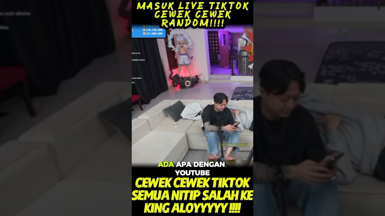 MASUK LIVE CEWEK RANDOM TIKTOK 