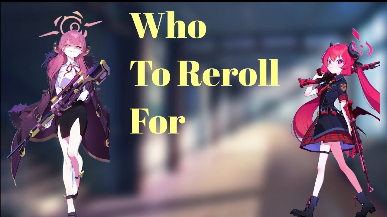 How to Reroll and Who to Reroll for when Blue Archive comes to Global