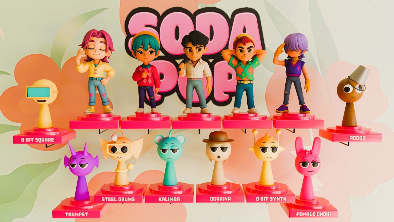 Sprunki Cover | KPOP Demon Hunters SODA POP on Cool Instruments