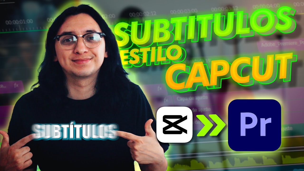 SUBTÍTULOS ANIMADOS Automáticos en Premiere Pro Estilo CapCut