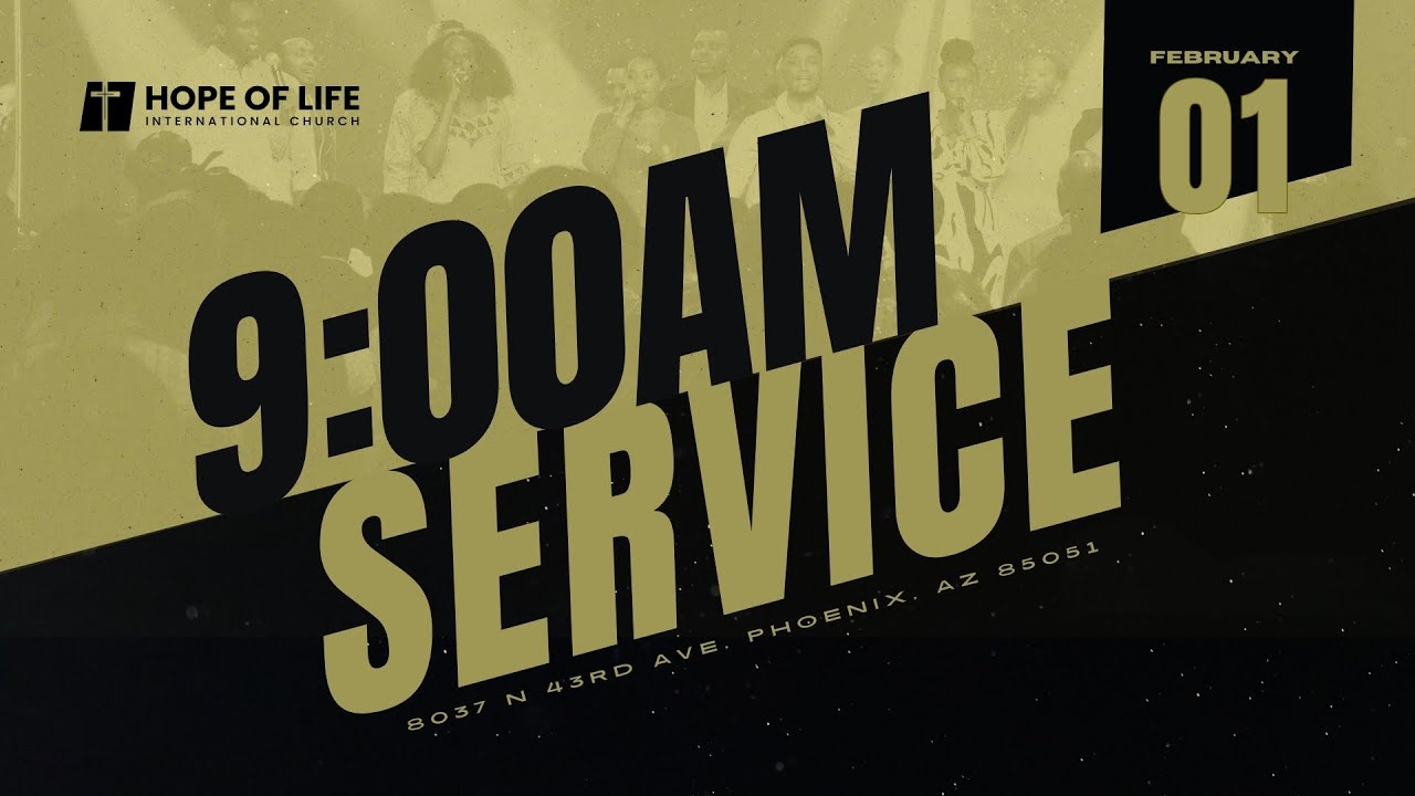 9 AM Service | 2.01.2026 | Hope of Life International Church