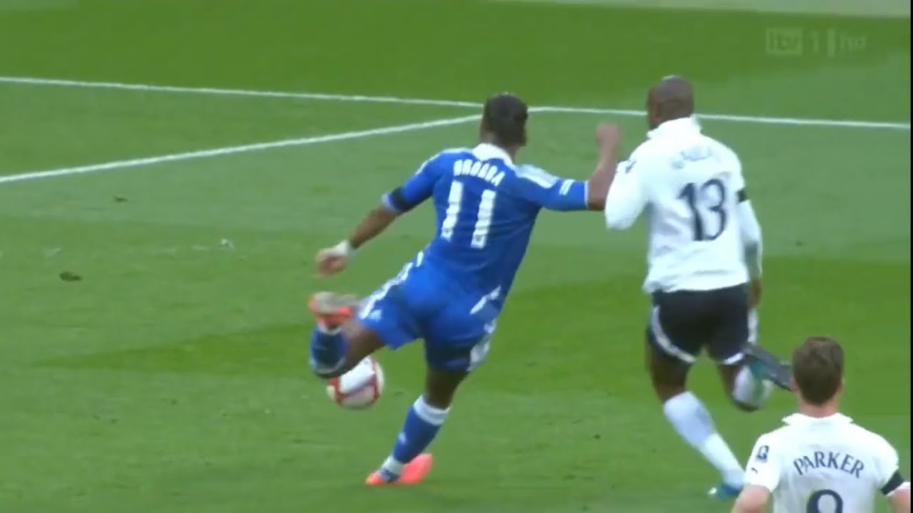 Didier Drogba vs Tottenham - 2012 FA Cup Semi Final