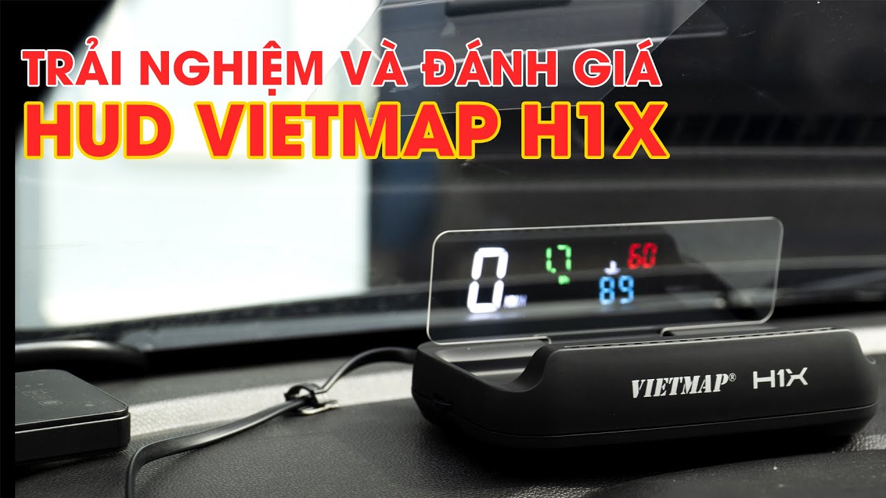 HUD VIETMAP H1X - Trải nghiệm và đánh giá HUD VIETMAP H1X - HUD dẫn đường thông minh |Fastauto.vn