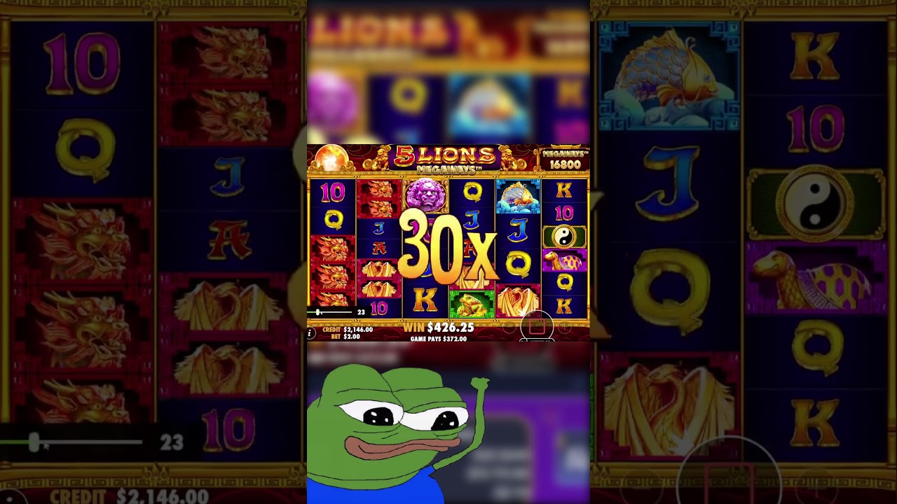 INSANE SYMBOLS HITTING ON 5 LIONS MEGAWAYS!