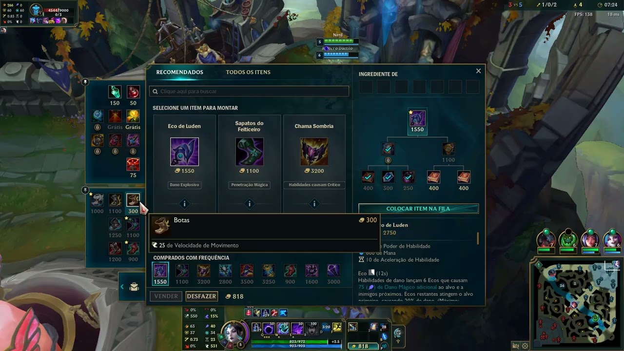 Fazendo história de Syndra sup. (Full Gameplay)