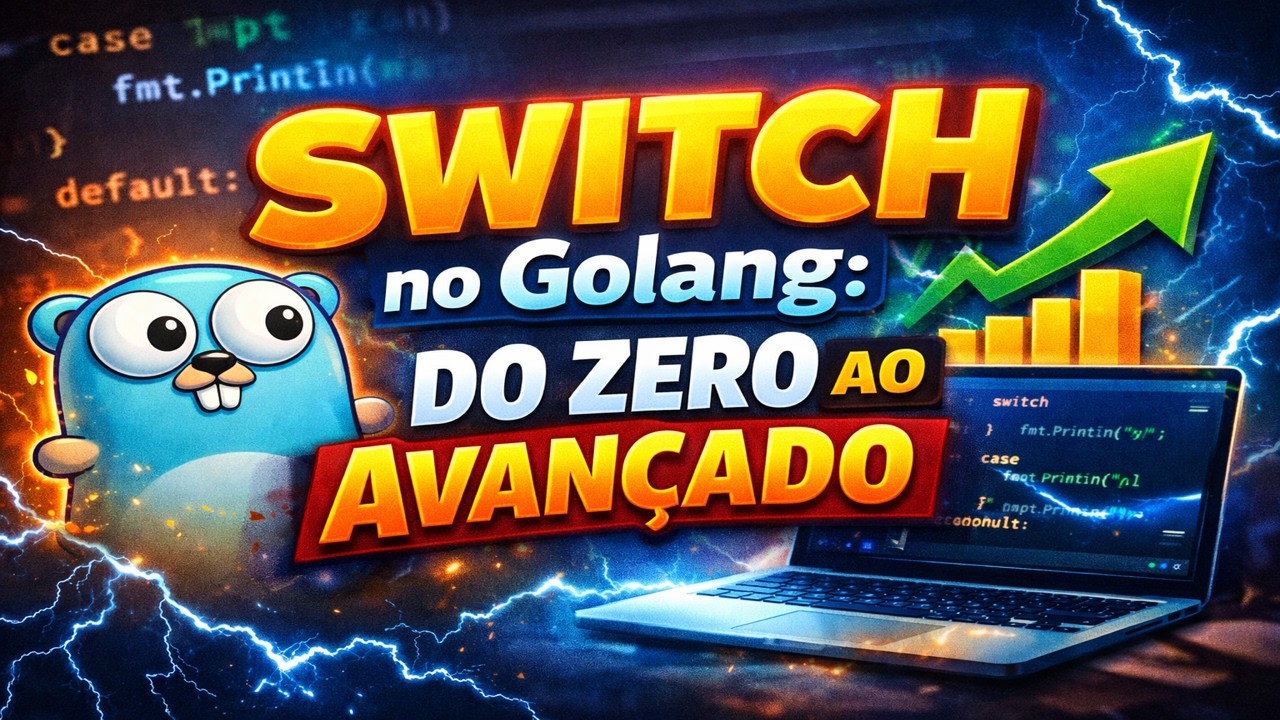 Aula 7 - SWITCH no Golang: Do Zero ao Avançado