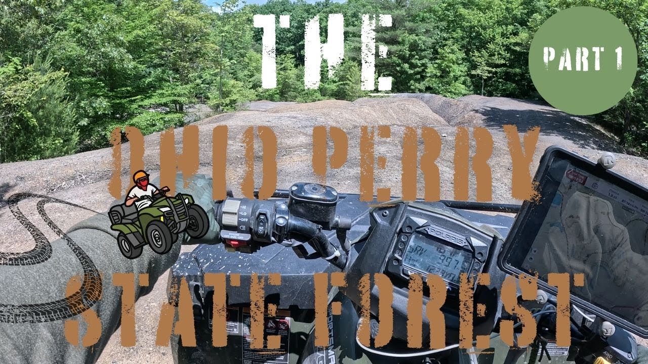 ATV Riding the Perry State Forest - Part 1
