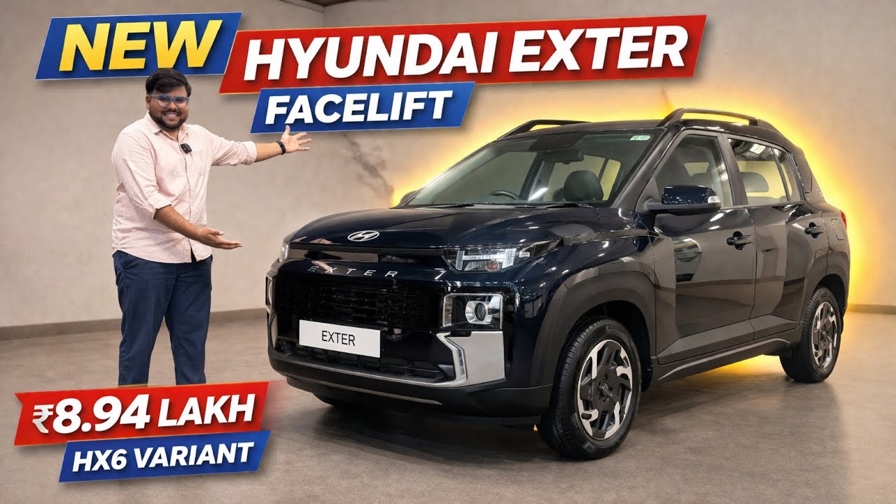 New Hyundai Exter Facelift 2026: Price, Features and Detailed Review 