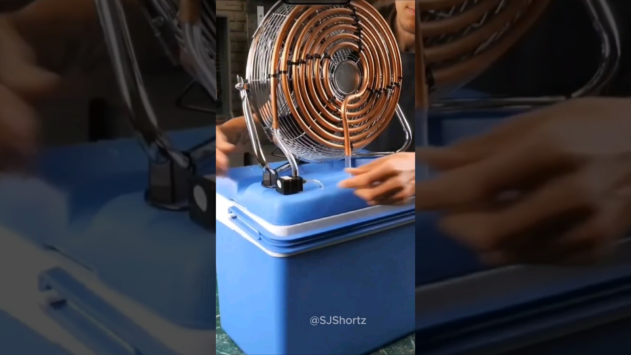 Genius Guy Made Air Conditioner