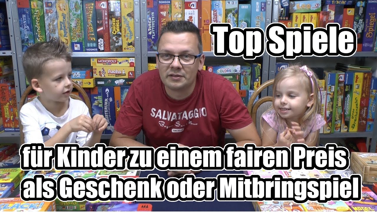Top Spiele (Kinderspiele) zu einem fairen Preis / Top Liste - (Geburtstag, Geschenk, Mitbringspiel)