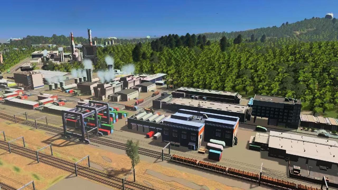 Philipsburg, Railway flyover. Cities: Skylines Remastered PS5,