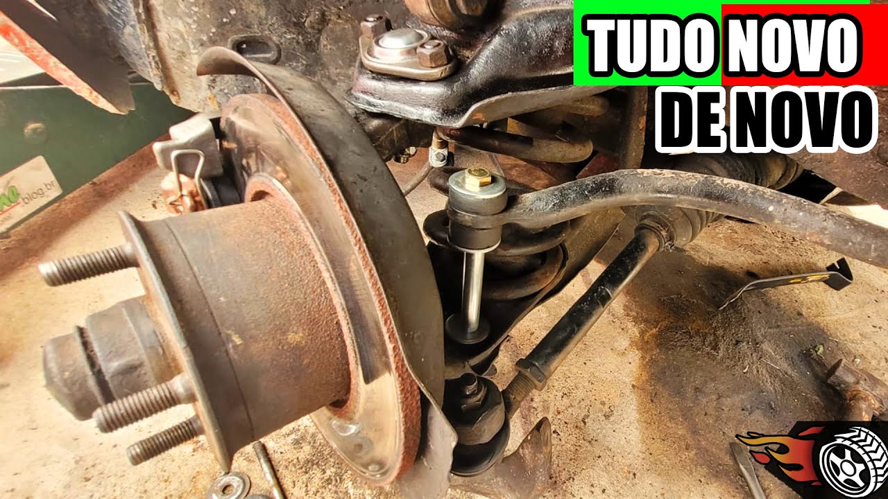 Troca Suspensão do Chevette - Pivôs, terminal de direcao, bieleta
