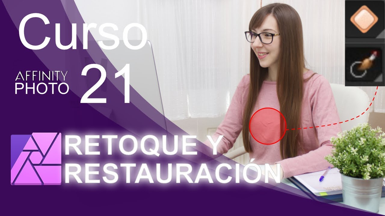 El Parche y el Pincel de Restauración 🖥    ⭐ Curso AFFINITY PHOTO ⭐  21
