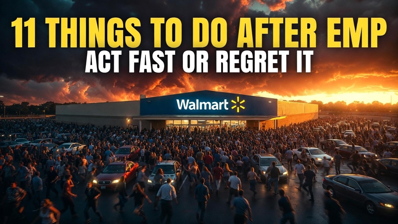 EMP Attack Survival: 11 Critical Actions in First 90 Minutes (90% Will Die Without This)