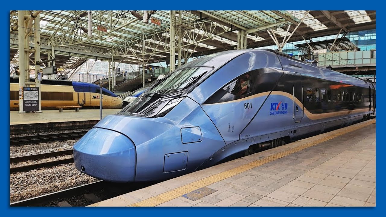 🚄 KTX-청룡 서울역→부산역 우측45도 주행영상 (대국민 시승행사)