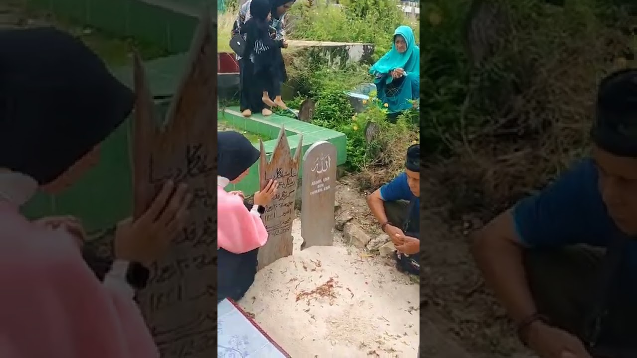 Janna Jiarah Kubur Mamanya Sebelum balik Jakarta