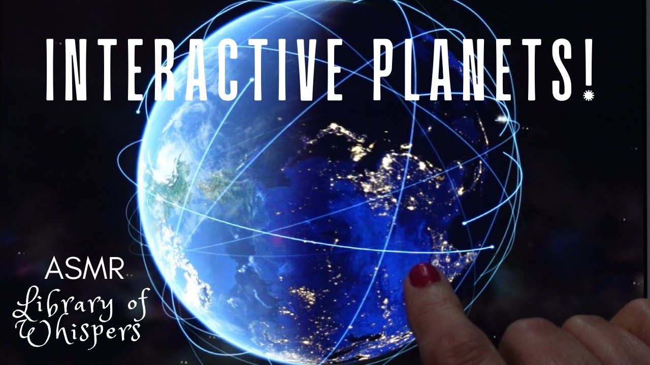 ASMR | Interactive Planets! The Solar System & Space - Whispered Reading And Show & Tell