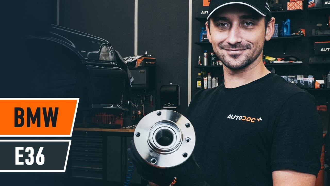 Come sostituire cuscinetto ruota anteriore su BMW E36 [VIDEO TUTORIAL DI AUTODOC]