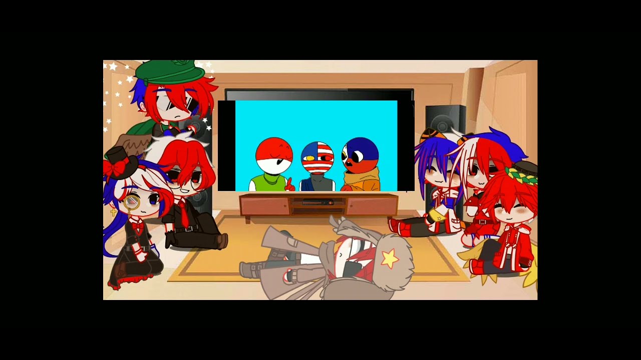 Countryhumans react to Maphilindo ||First reaction video/Gacha|| No ship!