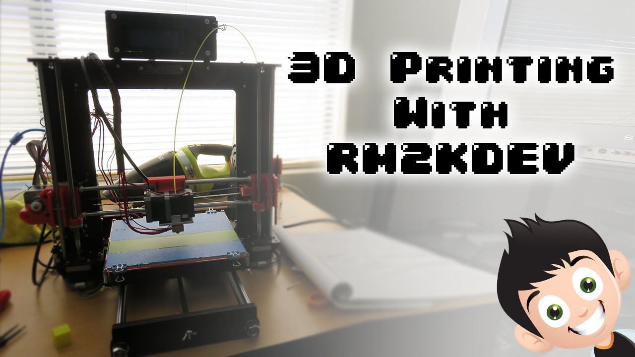 3D Printer Review - Prusa I3, GEETech, China Clone - 3D Printing With Rm2kdev #1