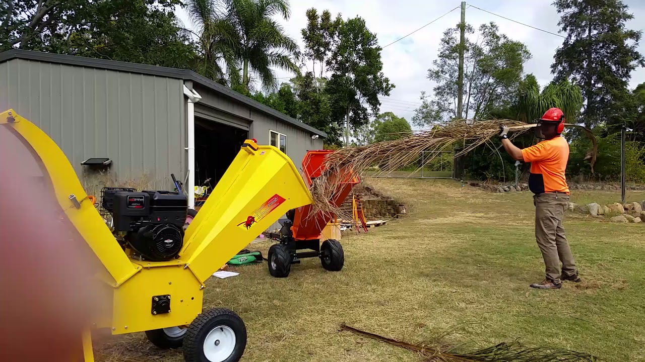 GBK 100mm Wood Chipper - Palm Fronds