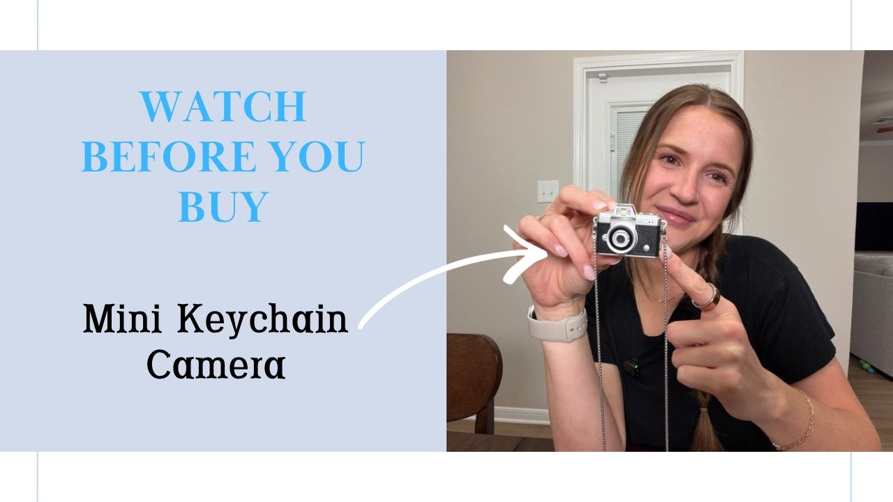 Mini Keychain Digital Camera with Photo & Video - Review