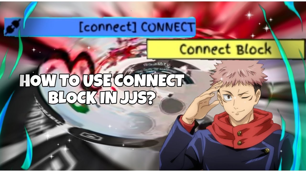 How to use the connect block in jjs #roblox 