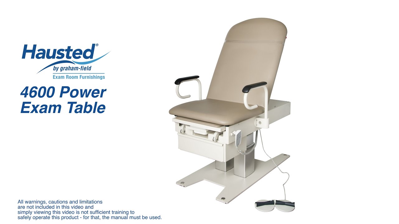 Hausted&reg; 4600 Power Exam Table